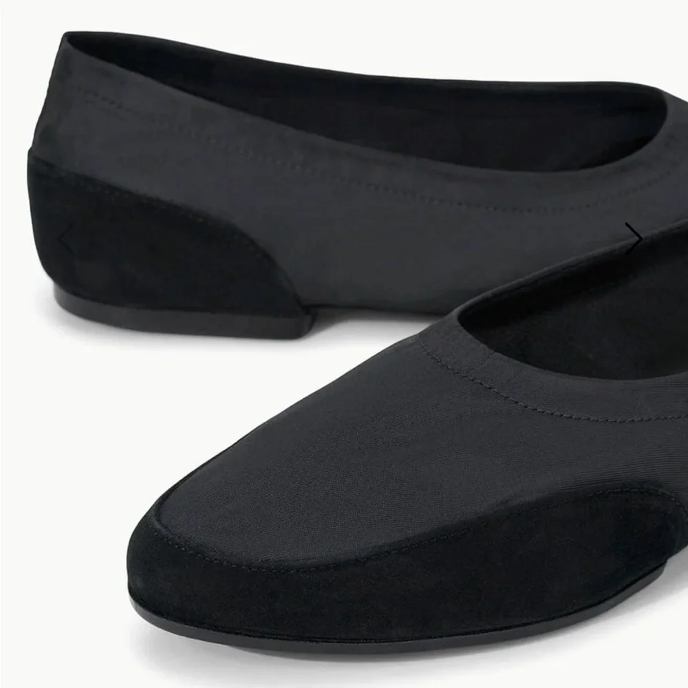 STAUD ALBA SPORT BALLET FLAT BLACK - Picture 3 of 12